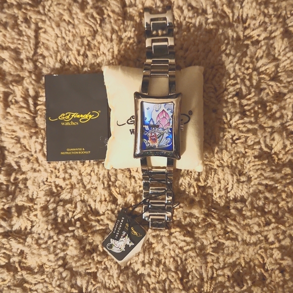 Ed Hardy | Jewelry | Ed Hardy Womens Watch W Swarovski Crystals ...